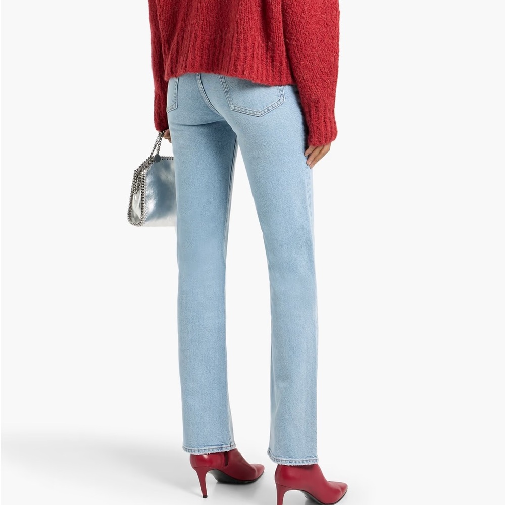 FRAME The Ruler High-rise Straight-Leg Women’s Jeans - Picture 3 of 9